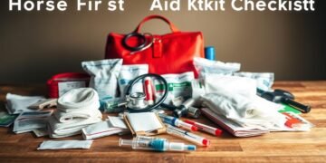Horse first aid kit checklist