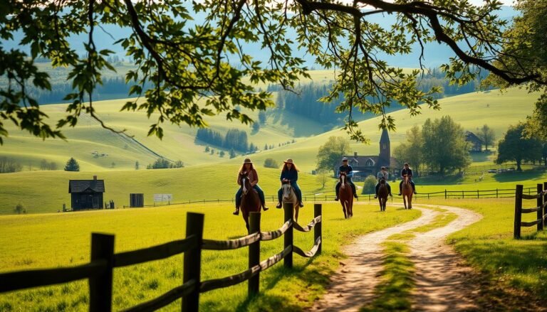 Horseback riding vacations for beginners