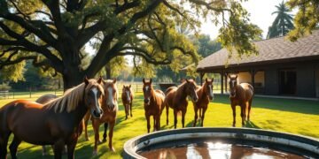 how to keep a horse cool summer heat tips