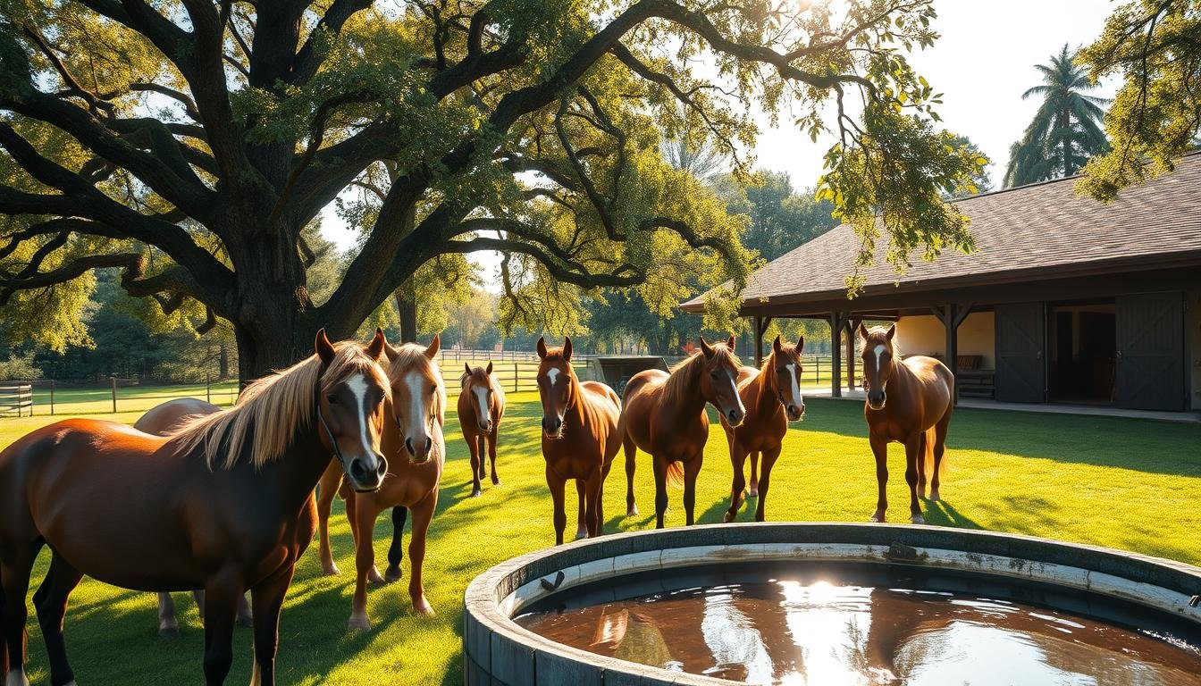how to keep a horse cool summer heat tips