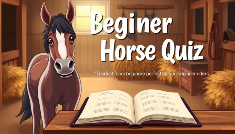 which horse breed is best for beginners quiz