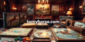 horse racing board game