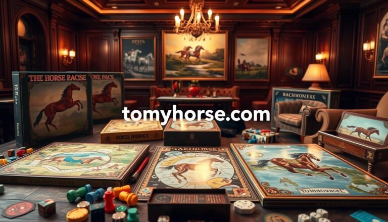 horse racing board game