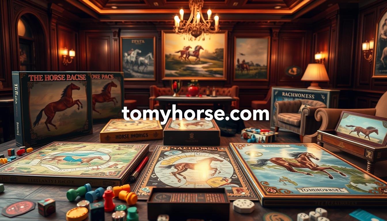 horse racing board game